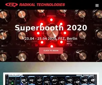 Radikaltechnologies.com(RADIKAL TECHNOLOGIES) Screenshot