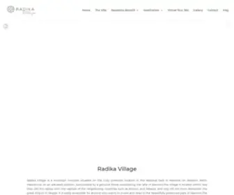 Radikavillage.com(Radika Village) Screenshot