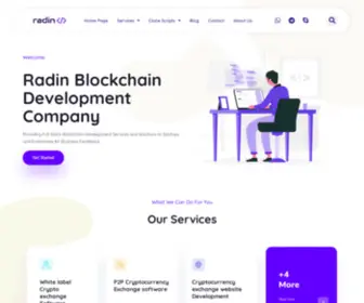 Radindev.com(Home Page) Screenshot