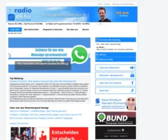 Radio-Aktiv.de(Radio aktiv) Screenshot