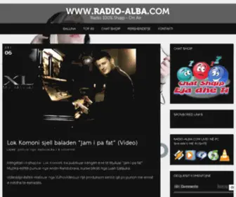 Radio-Alba.com(Radio 100% Shqip) Screenshot