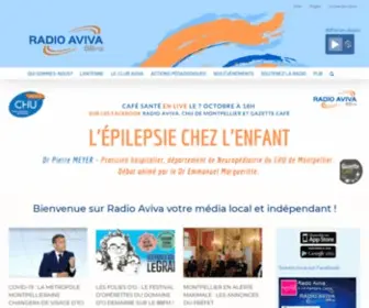 Radio-Aviva.com(Radio Aviva) Screenshot