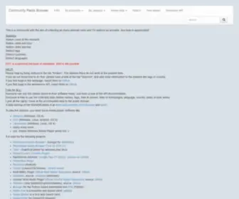 Radio-Browser.info(Radio Browser info) Screenshot