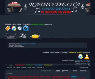 Radio-Delta.com(Radio Delta Forum) Screenshot