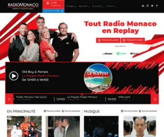 Radio-Monaco.com(Radio Monaco) Screenshot