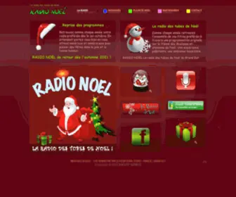 Radio-Noel.fr(RADIO NOËL) Screenshot