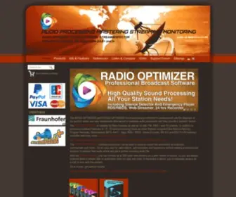 Radio-Optimizer.de(RADIO OPTIMIZER) Screenshot
