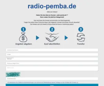 Radio-Pemba.de Screenshot