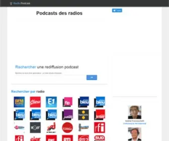 Radio-Podcast.fr(Podcasts des radios) Screenshot