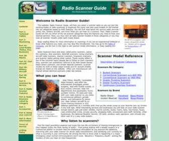 Radio-Scanner-Guide.com(Radio Scanner Guide) Screenshot