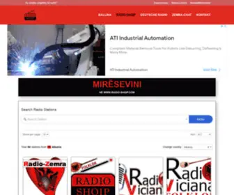 Radio-Shqip.com(RADIO SHQIP) Screenshot