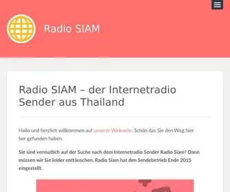 Radio-Siam.de(Radio SIAM) Screenshot