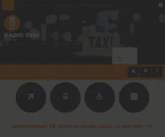 Radio-Taxi-Lemans.fr(Taxi, Le Mans, RADIO TAXI LE MANS, Coulaines , Yvré) Screenshot