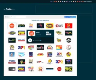 Radio.org.ph(Online radio stations from Philippines) Screenshot