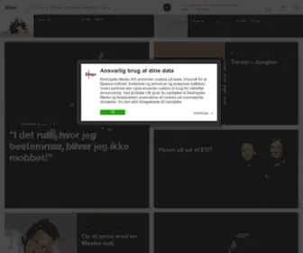 Radio24SYV.dk(Forside) Screenshot