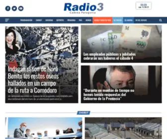 Radio3Cadenapatagonia.com.ar(Radio 3 Cadena Patagonia) Screenshot