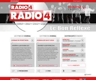 Radio4.fr(Radio4) Screenshot