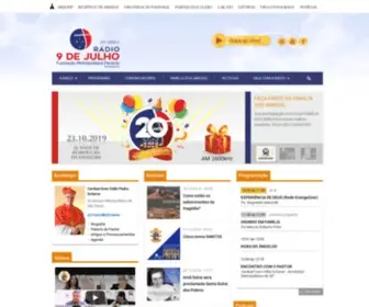 Radio9Dejulho.com.br(Rádio 9 de Julho) Screenshot