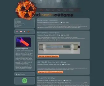 Radioactiveathome.org(Radioactive@Home) Screenshot