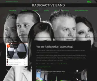 Radioactiveband.ca(Radio Sourced and Actively Pursued) Screenshot