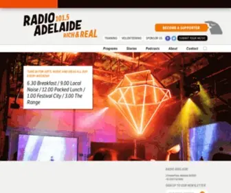Radioadelaide.org.au(Radio Adelaide) Screenshot