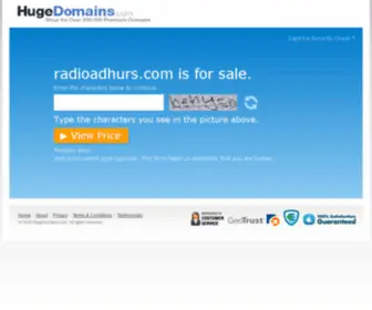 Radioadhurs.com(Radioadhurs) Screenshot