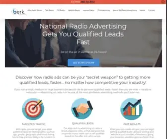 Radioadvertisinghome.com(Find out why radio advertising) Screenshot