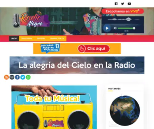 Radioalegre.org(Radio Alegre) Screenshot