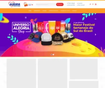 Radioalegria.com.br(Rádio Alegria) Screenshot