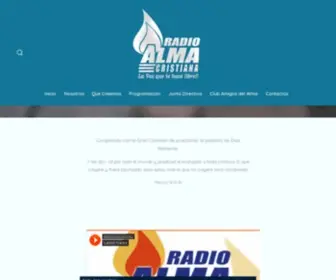 Radioalmacristiana.org(Radio Alma Cristiana RAC) Screenshot