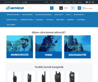Radioamatorwebshop.eu(Áruház) Screenshot
