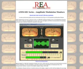 Radioassociates.com(Radio Engineering Associates) Screenshot