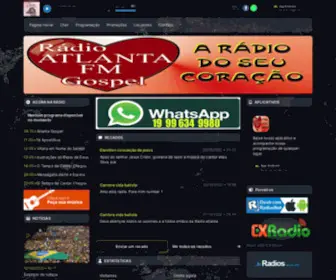 Radioatlantafm.com.br(Radioatlantafm) Screenshot