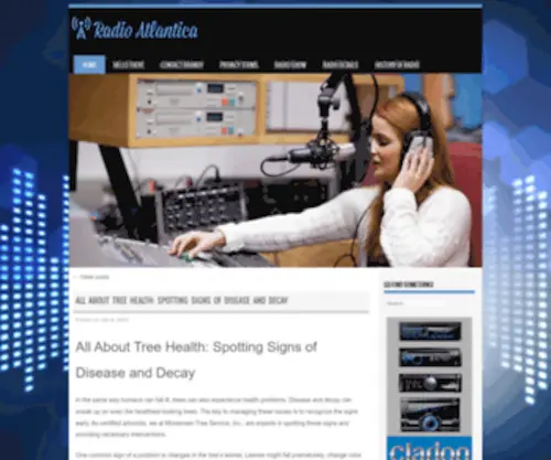 Radioatlantica.net(Radio Atlantica) Screenshot