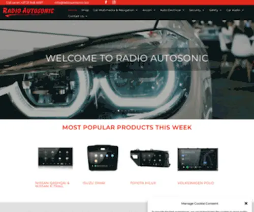 Radioautosonic.co.za(Radio Autosonic) Screenshot