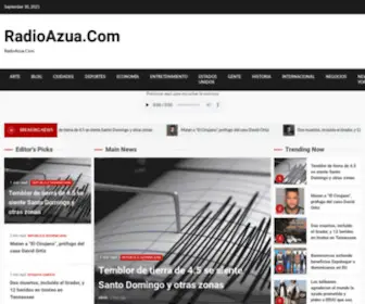 Radioazua.com(Radioazua) Screenshot