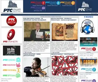 Radiobeograd.rs(Почетна страна) Screenshot