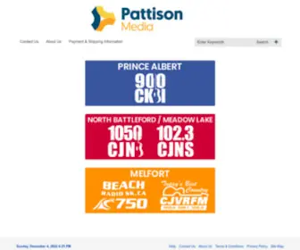 Radiobidnow.com(Pattison Media Auctions) Screenshot