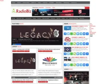 Radiobiz.co.za(Radiobiz) Screenshot