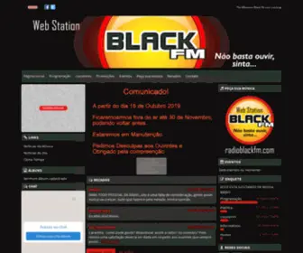 Radioblackfm.com(Radio Black FM) Screenshot
