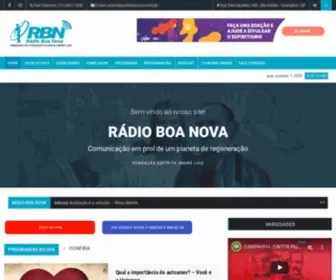 Radioboanova.com.br(Rádio Boa Nova) Screenshot