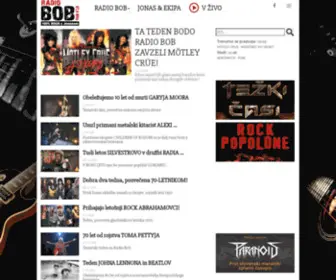 Radiobob.si(Radio Bob) Screenshot