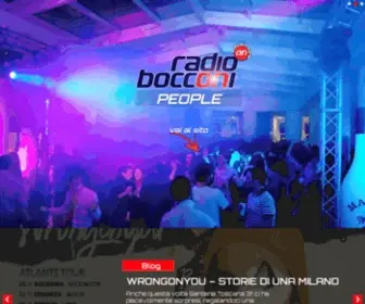 Radiobocconi.it(Radio Bocconi) Screenshot