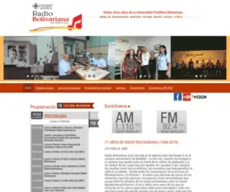 Radiobolivarianavirtual.com(Principal) Screenshot