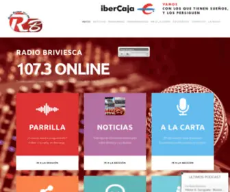 Radiobriviesca.com(Radio Briviesca emisora local de Briviesca y La Bureba) Screenshot