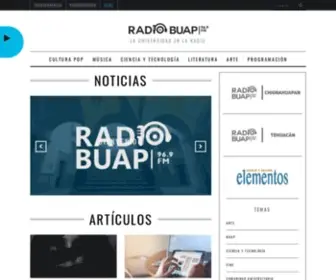 Radiobuap.com(Bienvenido) Screenshot