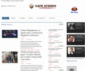 Radiocafestereo.nu(Radio Cafe Stereo) Screenshot