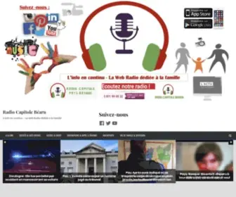 Radiocapitolebearn.fr(Radio capitole bearn) Screenshot