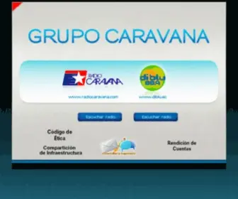 Radiocaravana.com(Radio Caravana 750 AM Guayaquil) Screenshot