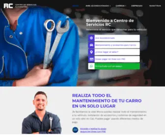 Radiocarcali.com(Centro de servicios y aire acondicionado para carros en Cali) Screenshot